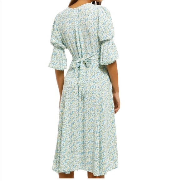 SALE💥NWT Anthro Faithful The Brand Midi Dress - Picture 3 of 15